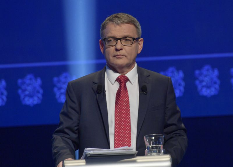 Lídr ČSSD Lubomír Zaorálek. 
