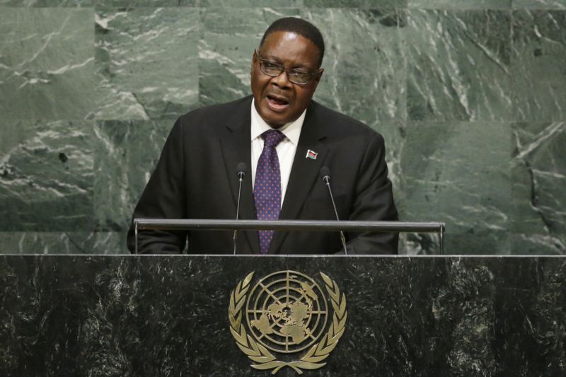  Prezident Malawi Peter Mutharika.