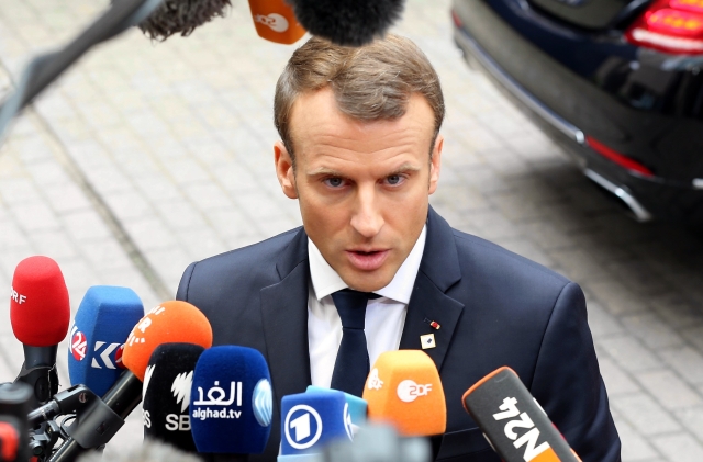 Francouzský prezident Emmanuel Macron.