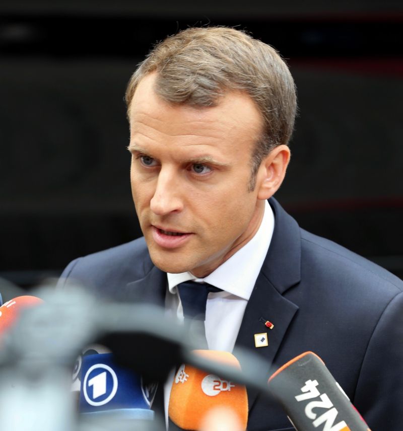 Francouzský prezident Emmanuel Macron.