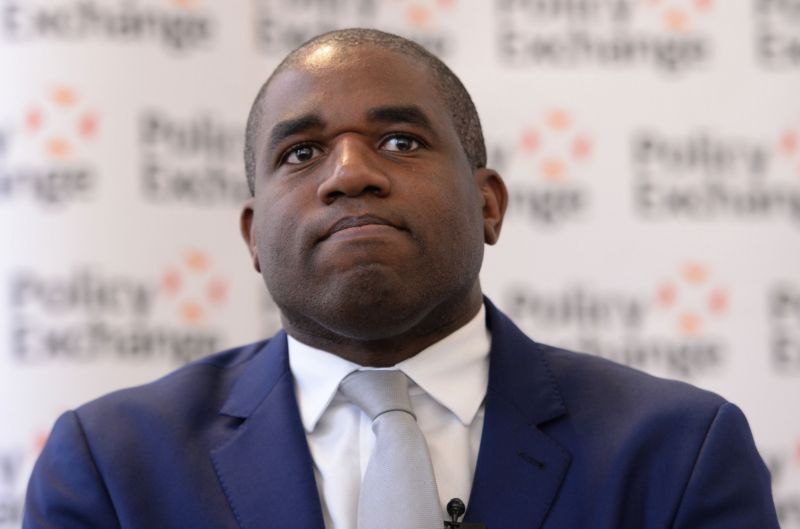 Labouristický poslanec David Lammy.