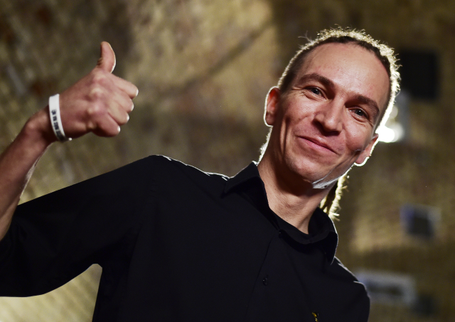 Předseda Pirátů Ivan Bartoš.