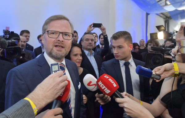 Předseda ODS Petr Fiala.