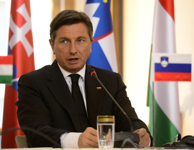 Slovinský prezident Borut Pahor.