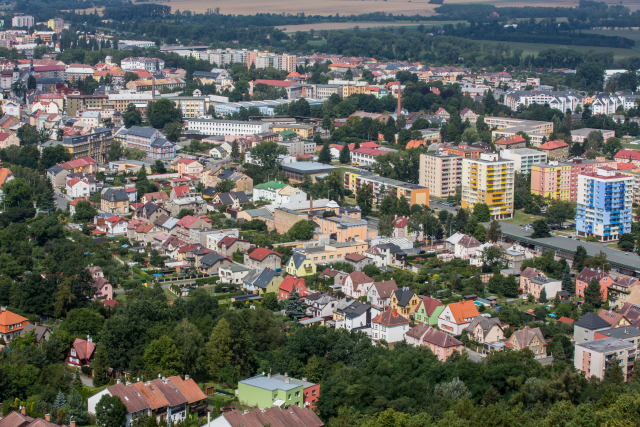Panorama Krnova.