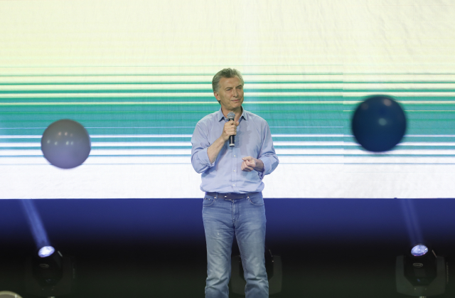 Argentinský prezident Mauricio Macri.