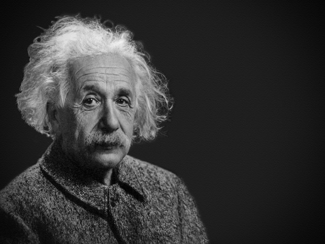 Albert Einstein.