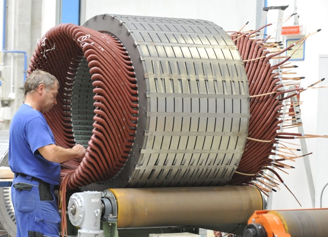 Výrobní závod Siemens Electric Machines Drásov.