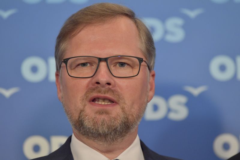 Předseda Občanské demokratické strany Petr Fiala.