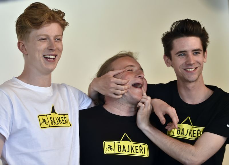 Adam Mišík, Vojtěch Machuta, Jan Komínek.