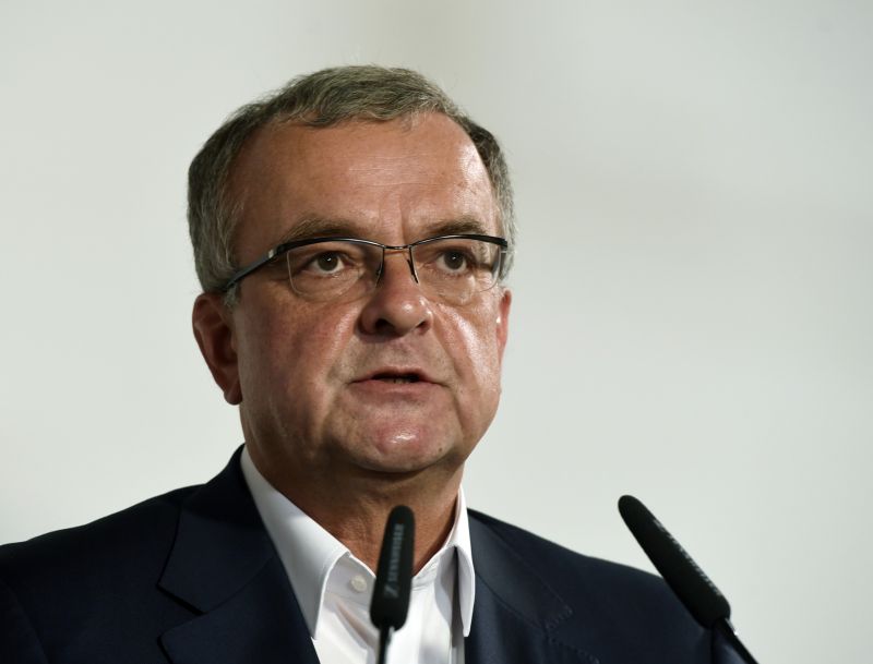 Předseda TOP 09 Miroslav Kalousek.
