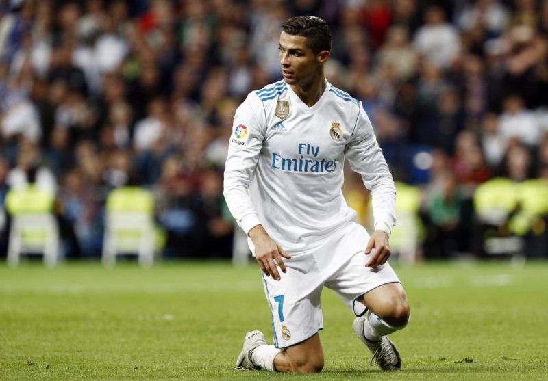 Fotbalista Realu Madrid Cristiano Ronaldo.