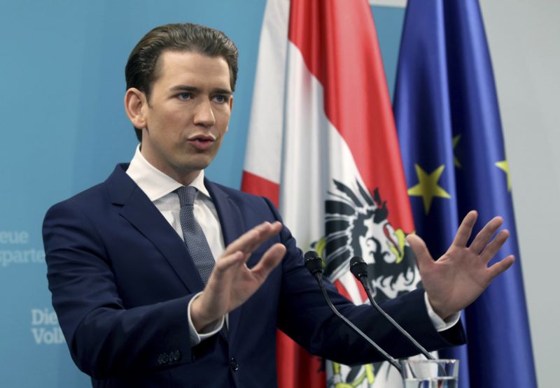 Sebastian Kurz, předseda Lidové strany v Rakousku.