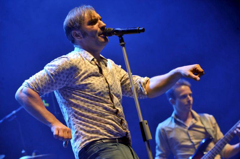 Frontman skupiny Mig 21 Jiří Macháček.