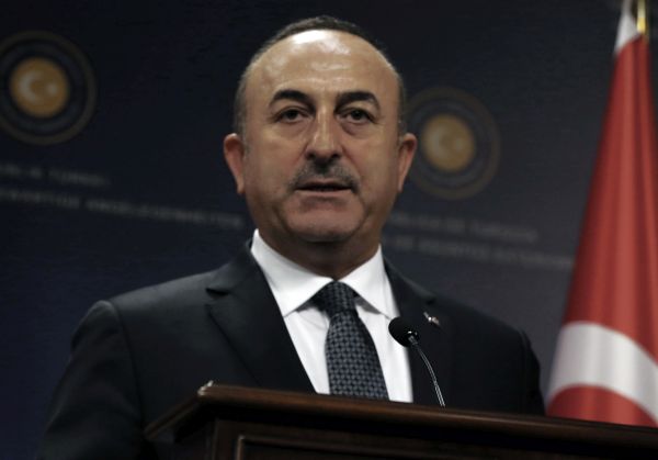 Šéf turecké diplomacie Mevlüt Çavuşoglu.