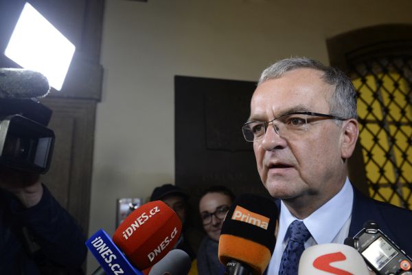 Odstupující předseda TOP 09 Miroslav Kalousek.