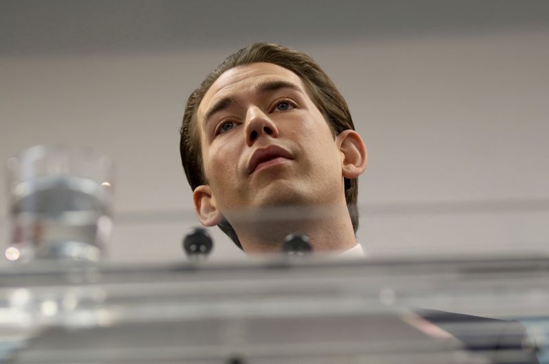 Sebastian Kurz, vítěz voleb v Rakousku.