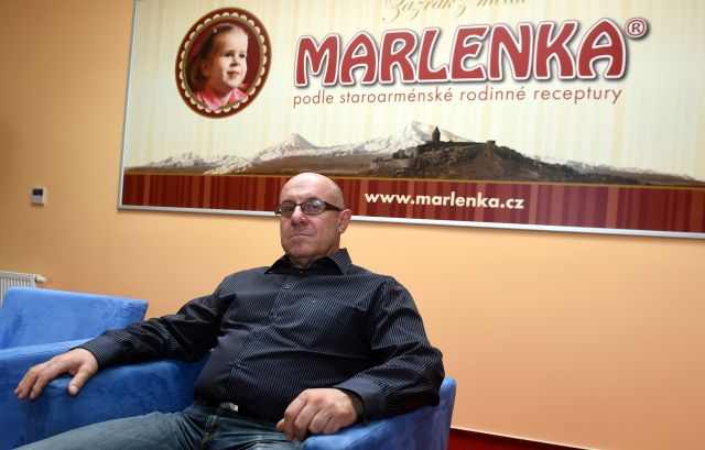 Majitel firmy Marlenka international Gevorg Avetisyan.