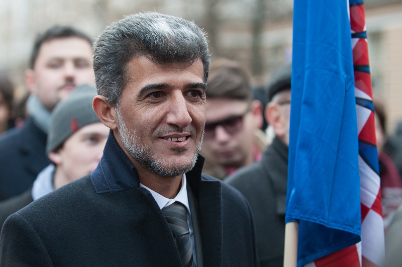 Předseda muslimské obce Muneeb Alrawi.
