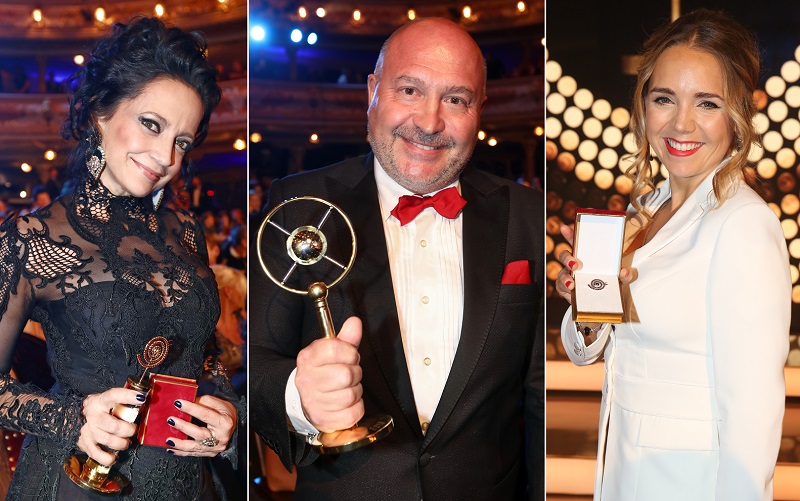 Lucie Bílá, Michal David, Lucie Vondráčková. 