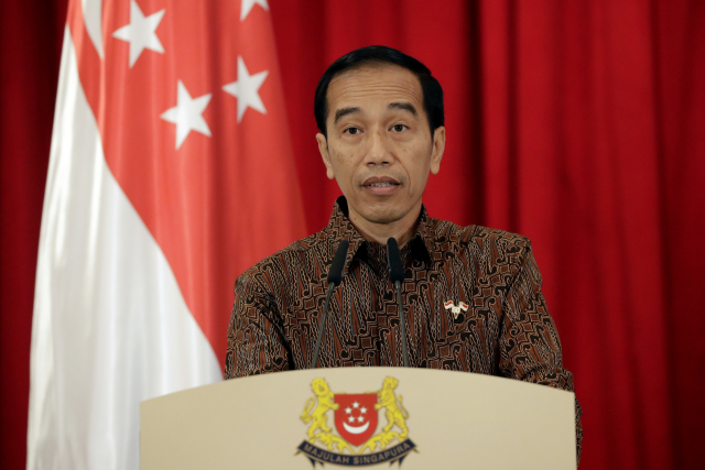 Indonéský prezident Joko Widodo.