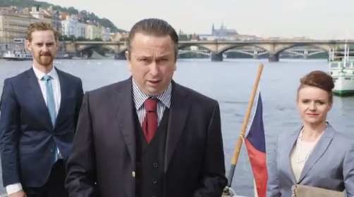 Lobbista Antonín Blaník jako kandidát na prezidenta. 