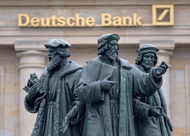 Logo Deutsche Bank.