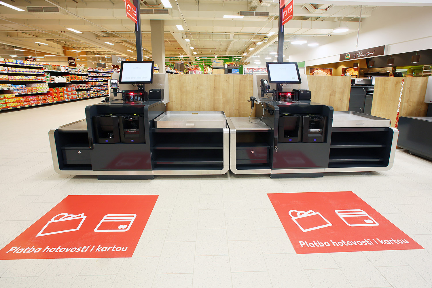 Kaufland - pokladny.
