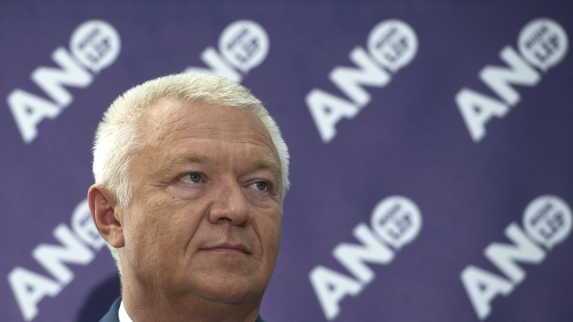 Předseda poslaneckého klubu ANO Jaroslav Faltýnek.