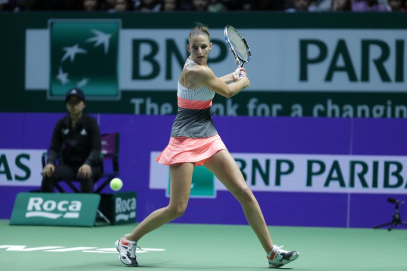 Karolína Plíšková z prohry příliš zklamaná nebyla.
