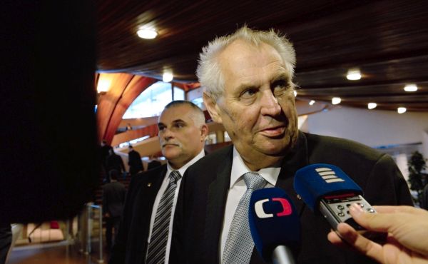 Prezident Miloš Zeman.