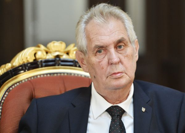 Prezident Miloš Zeman.