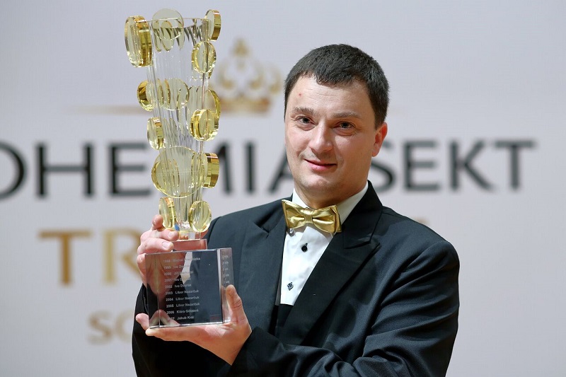 Nový král českých sommelierů Kamil Prokeš.