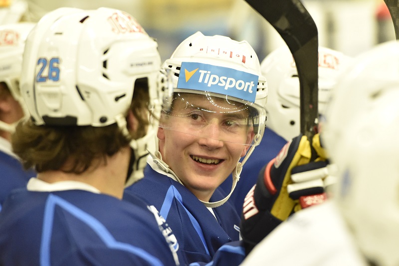 Martin Nečas, hráč Komety Brno.