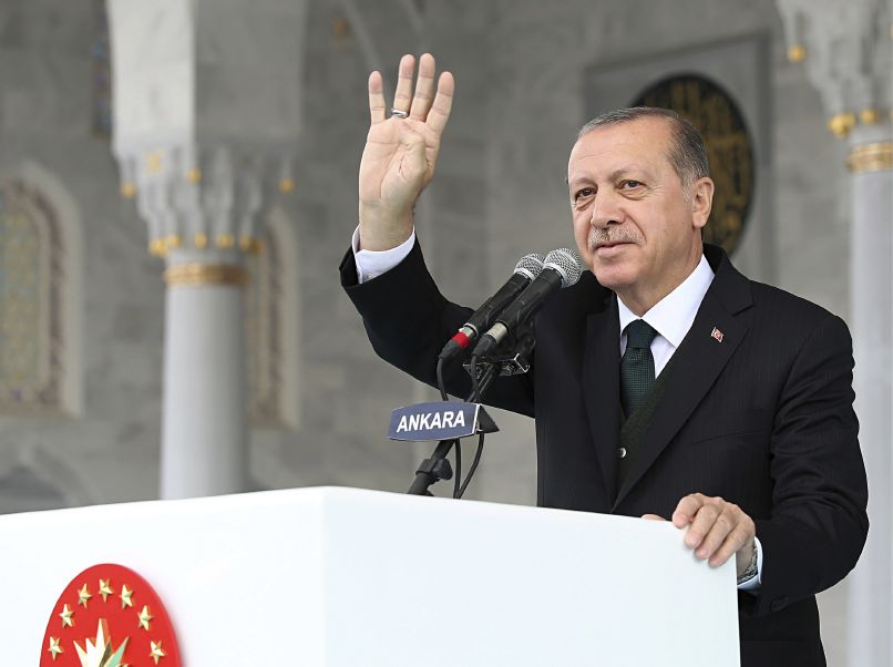 Turecký prezident Recep Tayyip Erdogan.