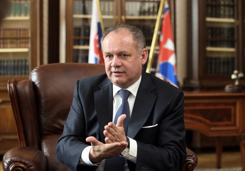 Slovenský prezident Andrej Kiska.