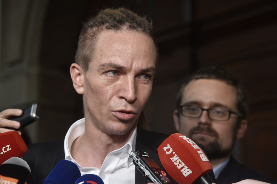 Lídr Pirátů Ivan Bartoš.