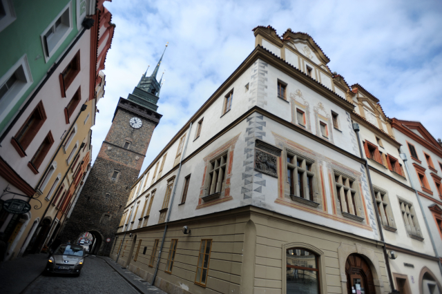 Zelená brána v Pardubicích.