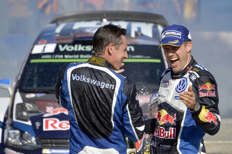Automobilový závodník Sébastien Ogier. Automobilový závodník Sébastien Ogier.
