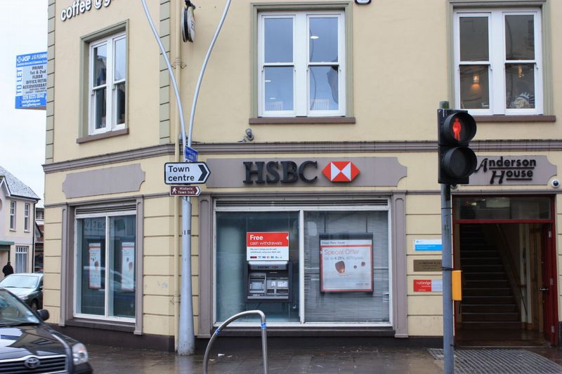 Britská banka HSBC.