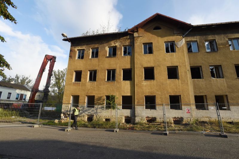 Škodova ulice v Přerově.