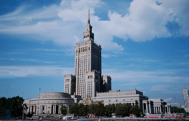 Palác kultury, Varšava.