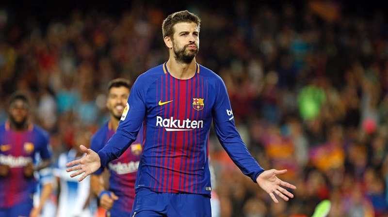 Fotbalista Barcelony Gerard Piqué (ilustrační foto). Fotbalista Barcelony Gerard Piqué (ilustrační foto).