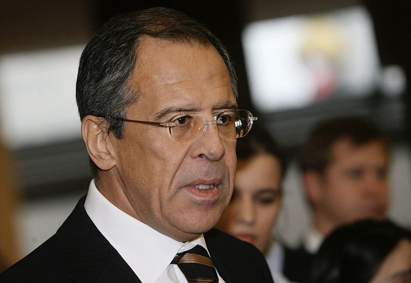 Ruský ministr zahraničí Sergej Lavrov.