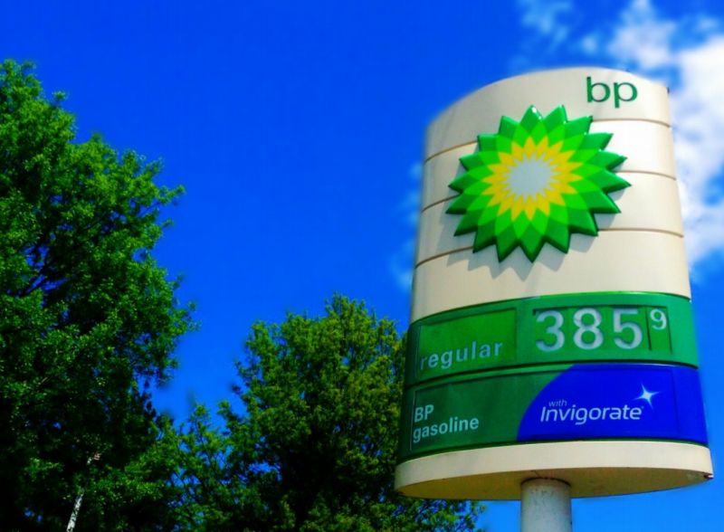 Britská ropná společnost BP.