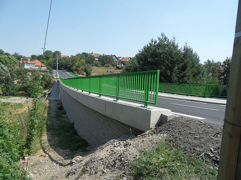 Nový most ve Vilémově.