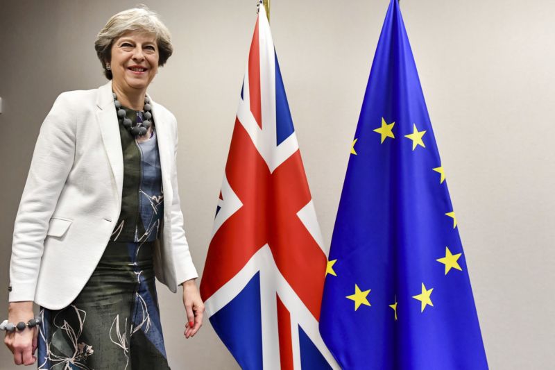 Theresa May.