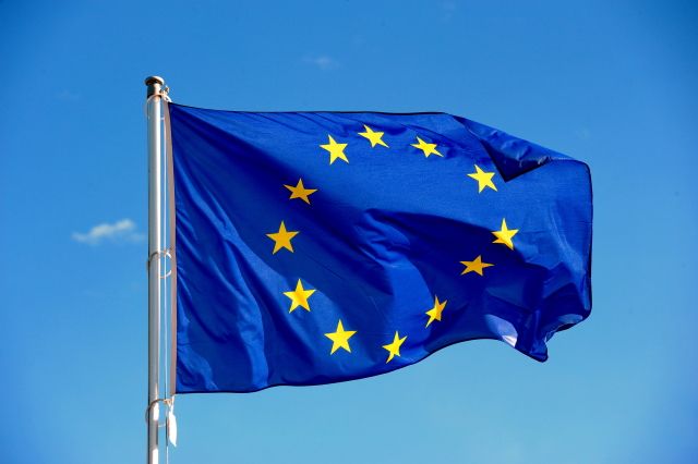 Vlajka EU.