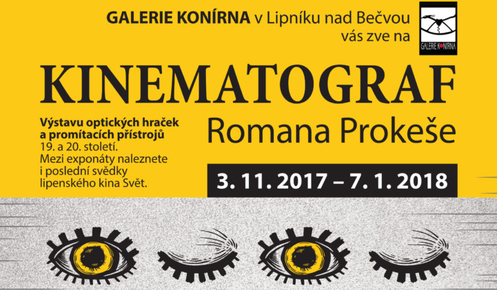Plakát k výstavě Kinematograf.