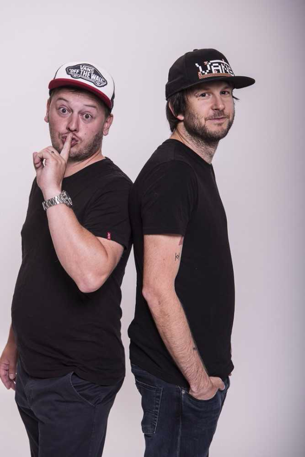 Zleva: Dominik Landsman a Tomáš Břínek.